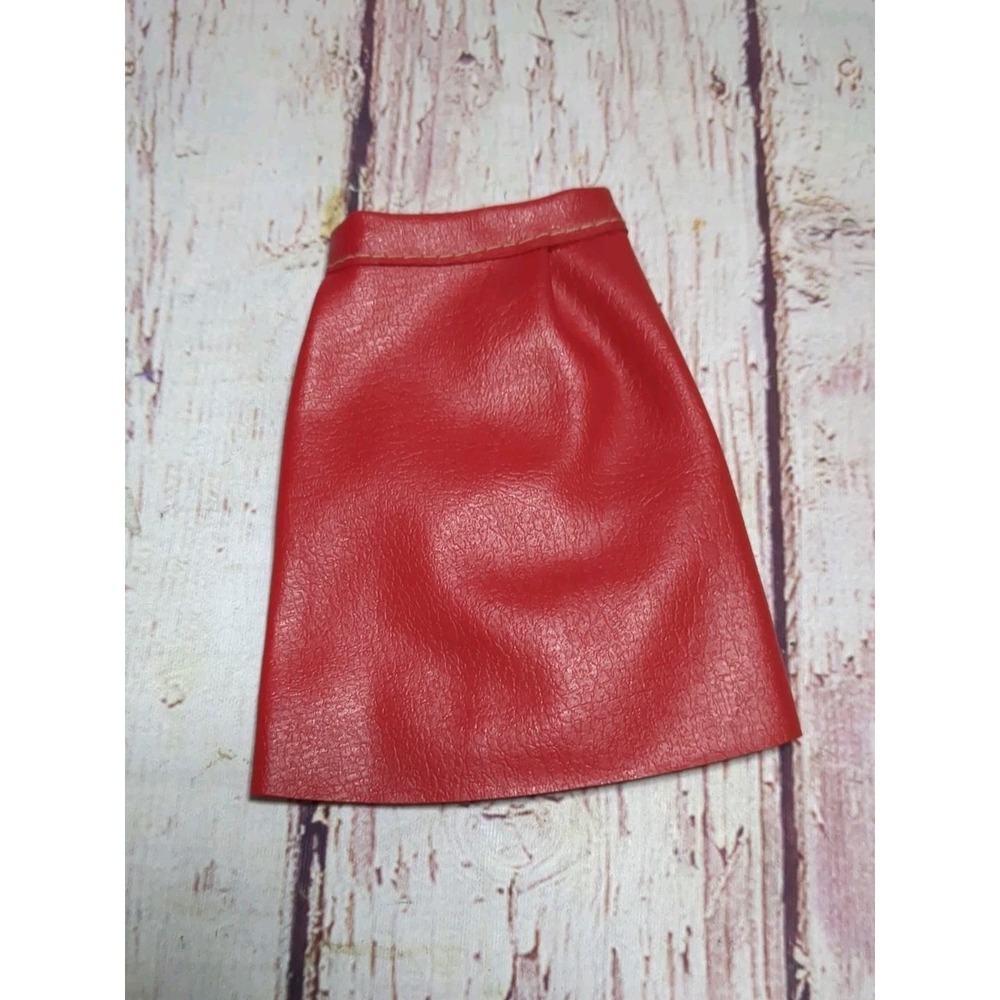 Vintage Tammy By Ideal Red Skirt  From Walking My Pet Outfit